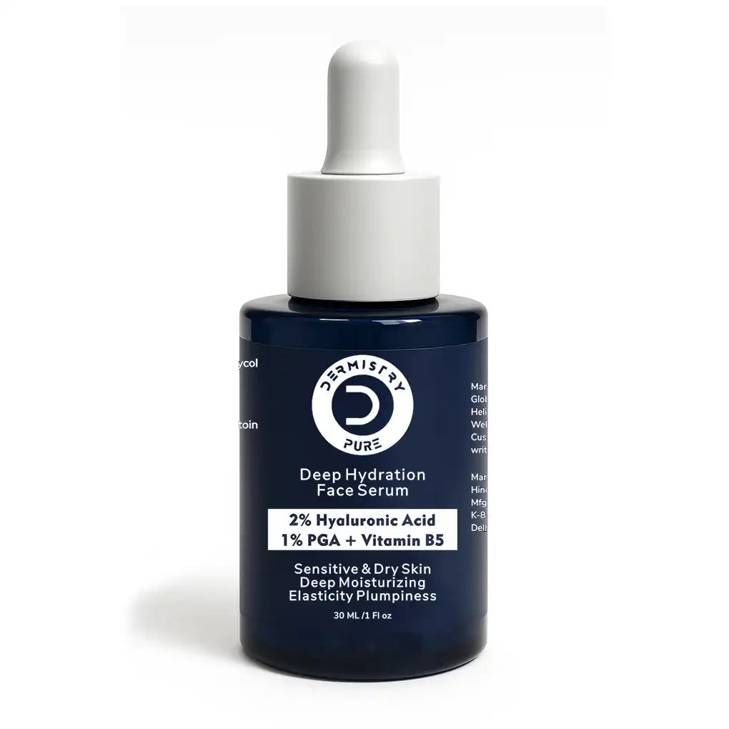 Deep Hydration Face Serum β 2% HA, PGA & B5 | Dermistry Pure